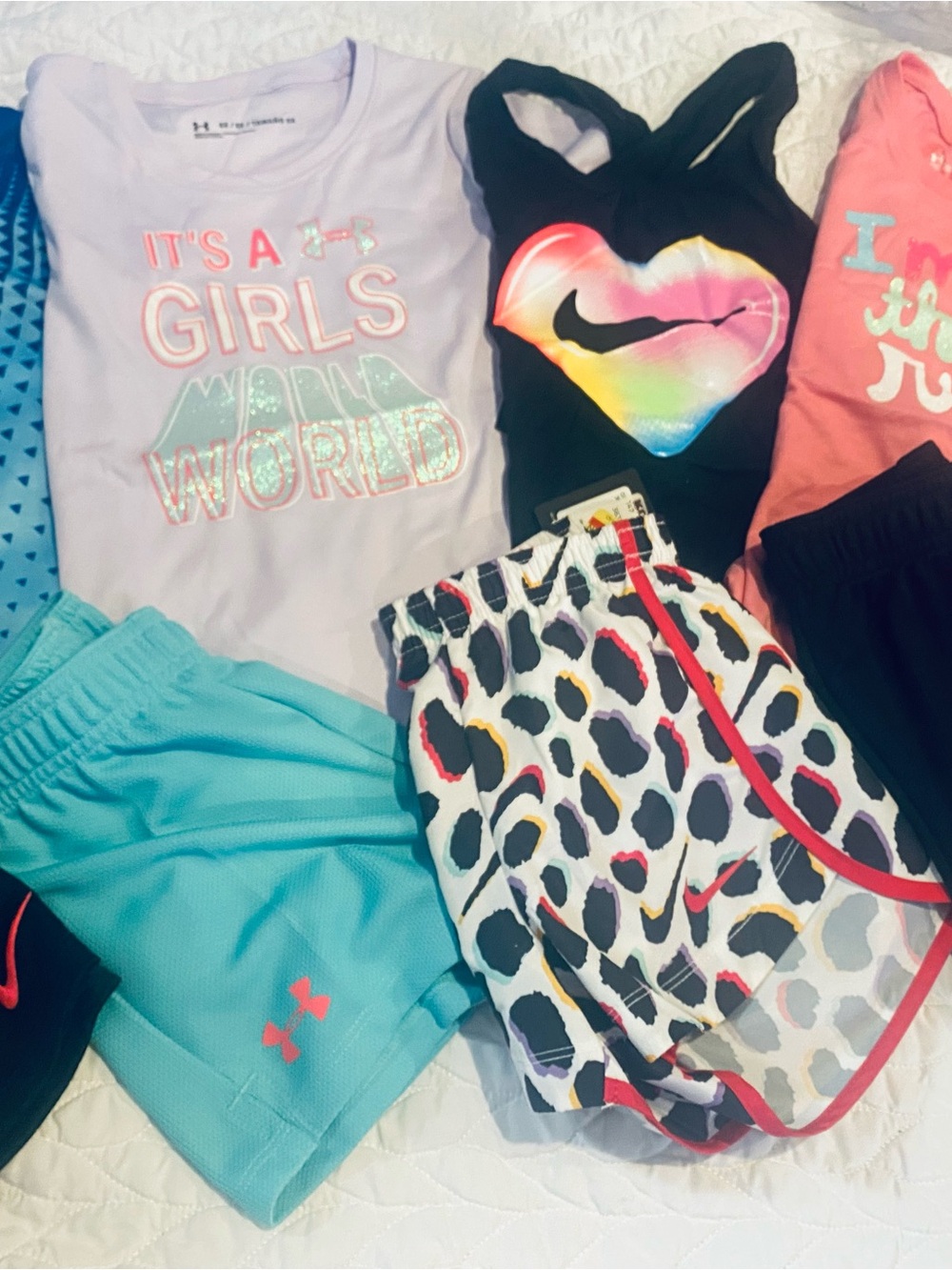 Nike Girls Multicolor Athletic Pajama & Play Set